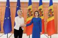 Ursula von der Leyen saluta progresele Republicii Moldova pe parcursul integrarii europene