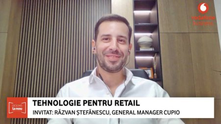 ZF/Vodafone Deschis la nou. Razvan Stefanescu, director general al Cupio - brand local din industria de cosmetice: Ii incurajez pe antreprenori sa inceapa de ieri, daca se poate, sa investeasca in digitalizare