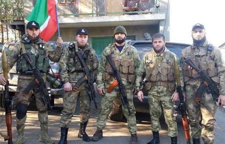 Ofensiva a luptatorilor ceceni in estul Ucrainei