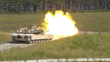 Trupele ucrainene incep antrenamentele pe tancurile moderne Abrams