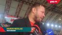 <span style='background:#EDF514'>MARIUS</span> Niculae, declaratii din mijlocul fanilor dinamovisti prezenti in Sala Dinamo: 