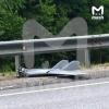 Doua drone au cazut pe o autostrada din Rusia