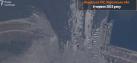 Primele imagini din satelit cu barajul distrus din <span style='background:#EDF514'>UCRAINA VIDEO</span>