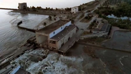 Guvernul SUA are informatii care arata ca Rusia este autoarea atacului asupra barajului de la Nova Kahovka, dezvaluie presa americana