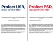 USR, despre o initiativa PSD: E 100% copy & paste dupa proiectul nostru
