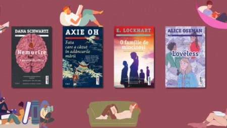 Noi romane de Dana Schwartz, Axie Oh, E. Lockhart si Alice Oseman in Young Fiction Connection
