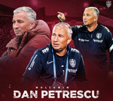 Oficial: Dan Petrescu s-a despartit de CFR Cluj