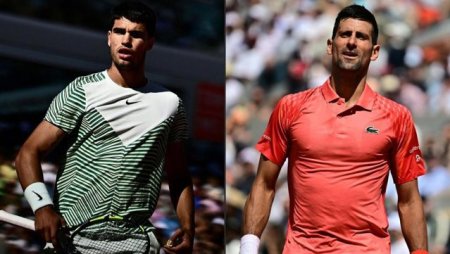 Roland Garros: Carlos Alcaraz - Novak Djokovic, finala din semifinale. Moment controversat in setul 3