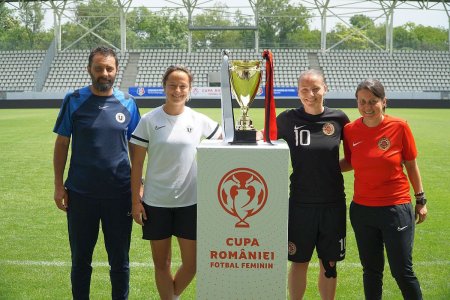 Carmen Bucuresti - U Cluj » Duel tare in <span style='background:#EDF514'>FINALA CUPEI ROMANIEI</span> la fotbal feminin
