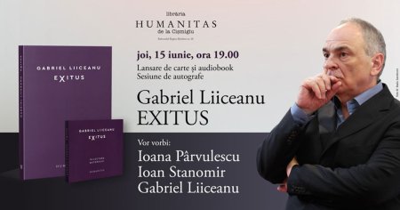 Gabriel Liiceanu lanseaza Exitus, o carte despre patru feluri de a muri