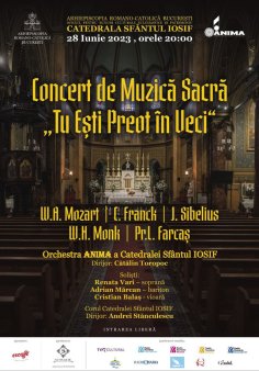 Concert de muzica sacra - TU ESTI PREOT IN VECI