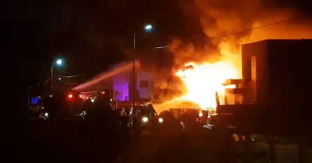 EXCLUSIV | Un BMW de 135.000 de euro a ars in garaj. Cainele care l-a salvat pe proprietar a murit in incendiu | VIDEO