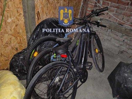 Timis: Biciclete electrice si detergenti in valoare de peste 50.000 de euro, furate de patru barbati