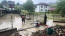 Inundatii devastatoare in patru localitati din Suceava, in urma ploilor torentiale