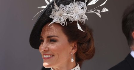 Kate Middleton a copiat-o pe printesa Diana, la ceremonia Ordinul Jartierei. Toti au amutit cand au vazut-o