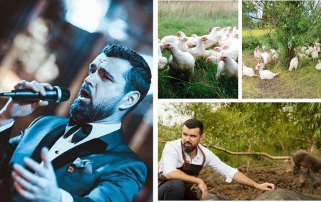 <span style='background:#EDF514'>TENORUL</span> Vlad Mirita a fost la un pas sa-si inchida afacerea cu pasari si animale, ecoferma de hrana curata