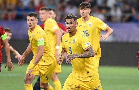 Romania U21 – Ucraina U21 0-1, la EURO U21. “Tricolorii mici” pierd dupa un autogol in ultimul minut