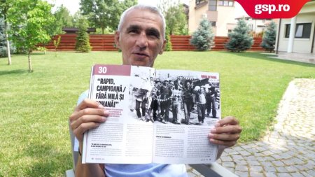 Iencsi a rasfoit revista 100 de motive sa iubesti Rapid: A fost dragoste la prima vedere