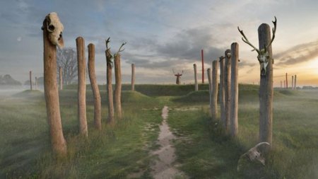 Arheologii au descoperit un sanctuar asemanator cu Stonehenge, vechi de 4.000 de ani, in Olanda