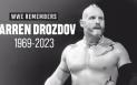 Darren <span style='background:#EDF514'>DROZ</span>dov, starul wrestling care a ramas paralizat dupa o lupta in ring, a murit la 54 de ani