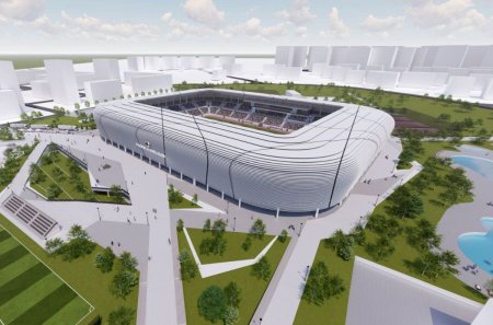 A fost scoasa la licitatia constructia noului stadion din Hunedoara » De cand pot fi depuse ofertele