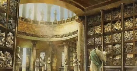 Cel mai mare mister al lumii antice. Cine a distrus Biblioteca <span style='background:#EDF514'>DIN ALEXANDRIA</span>