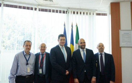Domnul Secretar de Stat Tullio Ferrante a vizitat centrala nucleara de la Cernavoda
