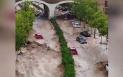 <span style='background:#EDF514'>ZARAGOZA</span>, lovita de ploi torentiale fara precedent. In unele locuri au cazut peste 54 de litri de apa pe metru patrat