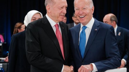 Erdogan si Biden, telefon despre candidatura Suediei la NATO