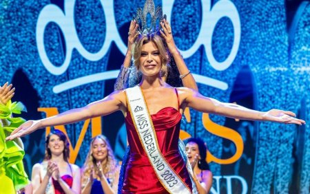 O femeie <span style='background:#EDF514'>TRANSGENDER</span> a castigat titlul de Miss Olanda. Vrea sa participe si la Miss Universe | GALERIE FOTO