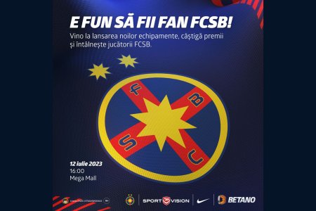 Betano lanseaza noul echipament al FCSB pentru sezonul 2023-2024