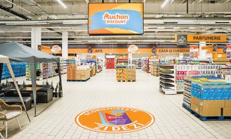 De la hipermarket la supermarket de mari dimensiuni. Auchan schimba foaia si spune ca una dintre axele principale de expansiune este <span style='background:#EDF514'>SUPERMARKETUL</span> de de 2.000 mp