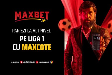 Start in Liga 1 cu MaxCote si MaxBonusuri pe MaxBet.ro!