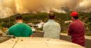 Evacuari din cauza incendiului de vegetatie din insula spaniola La Palma VIDEO