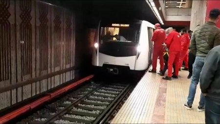Circulatie ingreunata la metrou: O persoana a cazut pe calea de rulare, dar nu a fost gasita         