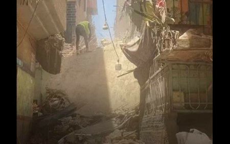 12 oameni au murit intr-un bloc din <span style='background:#EDF514'>CAIRO</span> care s-a prabusit dupa ce un locatar si-a daramat peretii apartamentului VIDEO