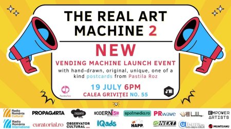 Art Machine 2 - Bigger, better and together,  pe 19 iulie, in Bucuresti