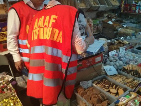 ANAF face verificari la comercianti de produse alimentare din Bucuresti si Ilfov
