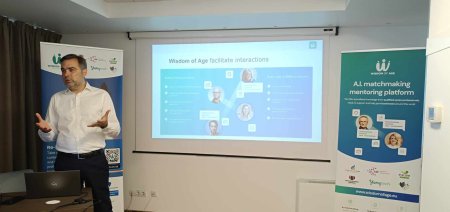 Compania romaneasca Digital Twin lanseaza o platforma care, utilizand Inteligenta Artificiala, conecteaza profesionisti seniori cu experienta cu companii si start-up-uri. Proiectul, derulat in cadrul unui program de 2,3 milioane euro cofinantat de UE