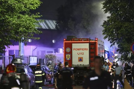 Medicul de garda in seara incendiului de la Centrul Robanescu: S-a auzit o bubuitura puternica, s-au cutremurat peretii