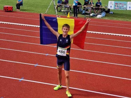 FOTE 2023: Alin Savlovschi a cucerit medalia de aur la 2.000 de metri obstacole