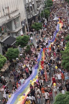 Mii de participanti la Bucharest Pride 2023