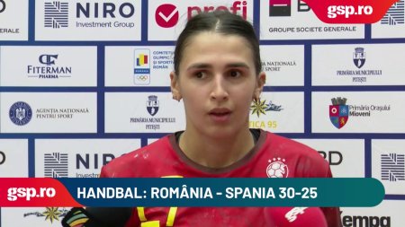 Amical: Romania - Spania 30-25 / <span style='background:#EDF514'>LORENA</span> Ostase: Ramanem cu o impresie buna