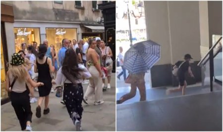 Attenzione, pickpocket. Cine este femeia din Italia care ii atentioneaza pe turisti cand sunt <span style='background:#EDF514'>HOTI DE</span> buzunare si a devenit vedeta pe TikTok