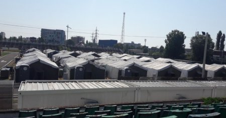 Armata inchide spitalul de campanie de pe stadionul CFR Timisoara, amenajat in pandemie. Terenul de fotbal e distrus complet