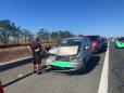<span style='background:#EDF514'>CARAMBOL</span> cu 10 masini pe autostrada A4, in Constanta