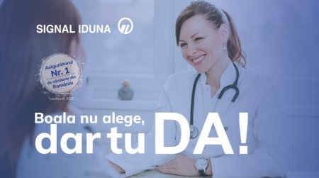 Ai grija de sanatatea ta! Descopera cum poti beneficia de servicii medicale in orice retea privata din Romania, cu asigurarea de sanatate de la <span style='background:#EDF514'>SIGNAL IDUNA</span>