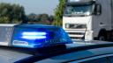 Un sofer roman de TIR a blocat masina de politie in misiune, ca sa depaseasca el alt camion, in Germania. S-a dat la o parte dupa 2 km