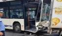 Accident grav cu un autobuz STB, pe Calea Dorobanti din Bucuresti. Soferul STB si trei pasageri au ajuns la spital