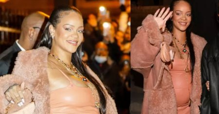 FOTO Rihanna este mama a doua oara. Ea a nascut o fetita, o imagine perfecta a Rih<span style='background:#EDF514'>ANNEI</span>